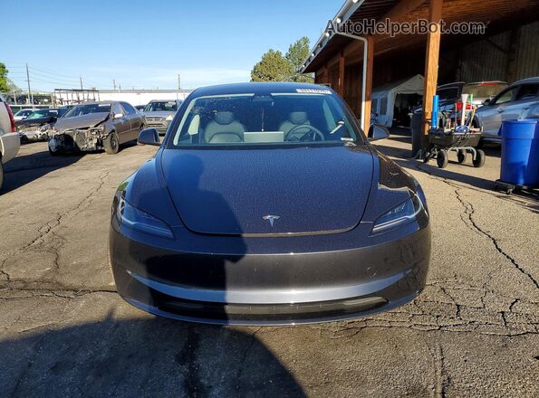 5YJ3E1EB5RF754461 2024 TESLA MODEL Gray Դիմացի տեսք