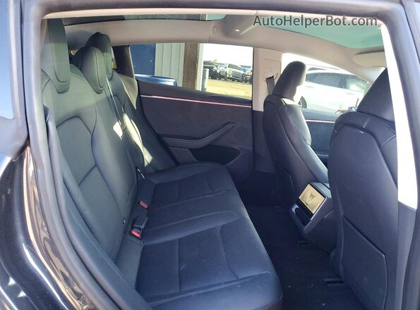5YJ3E1EB5RF754461 2024 TESLA MODEL Gray Հետևի նստատեղերի տեսք