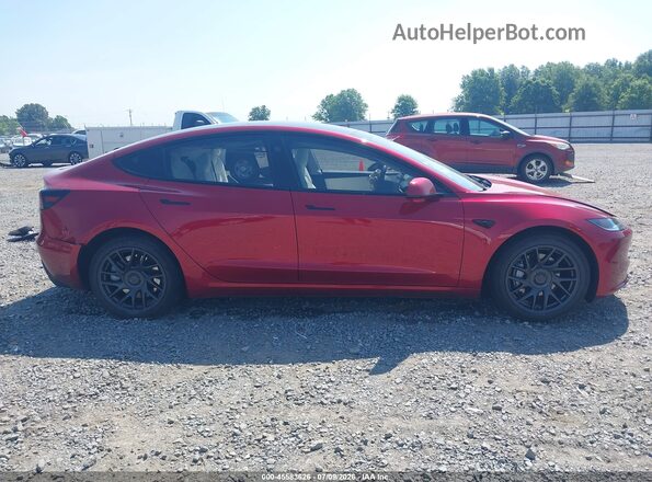 5YJ3E1EB5RF761605 2024 TESLA MODEL 3 Red ხელსაწყოთა პანელის ხედი