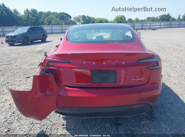 5YJ3E1EB5RF761605 2024 TESLA MODEL 3 Red 