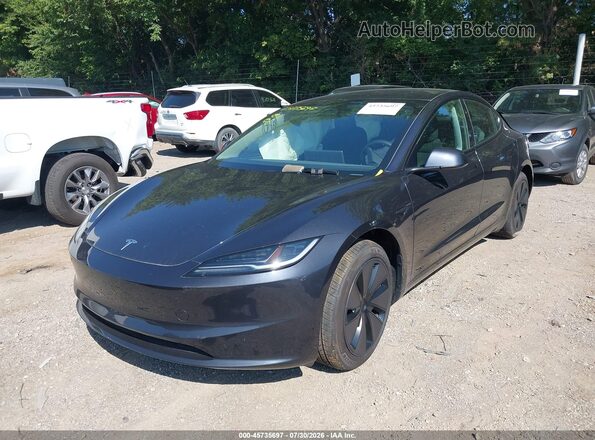 5YJ3E1EB5SF962443 2025 TESLA MODEL 3 Gray Przód lewy
