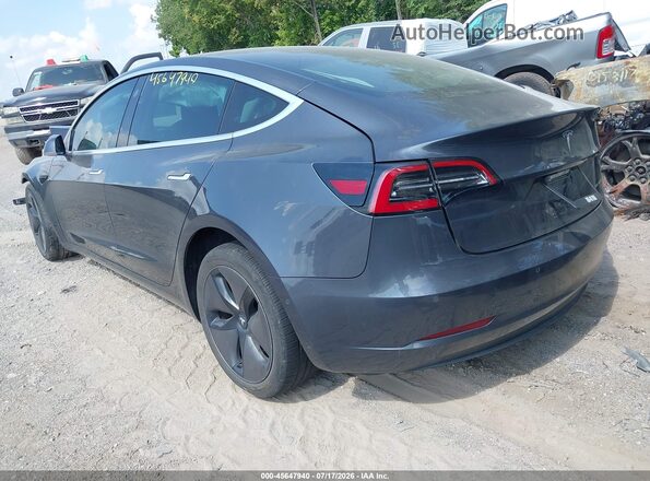 5YJ3E1EB6JF119463 2018 TESLA MODEL 3 Gray Հետևի ձախ