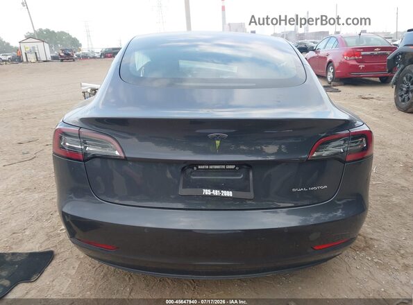 5YJ3E1EB6JF119463 2018 TESLA MODEL 3 Gray Սալոնի 360 աստիճան տեսք