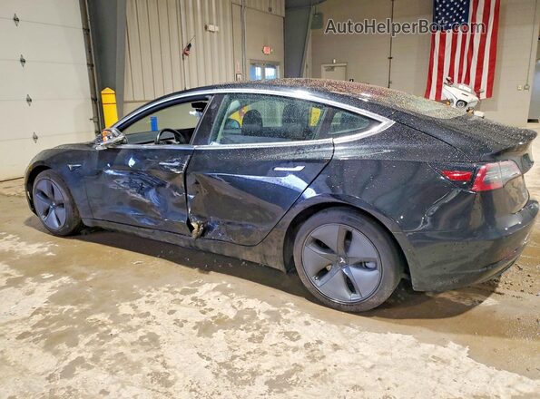 5YJ3E1EB6JF178691 2018 TESLA MODEL Black Задня ліва чверть