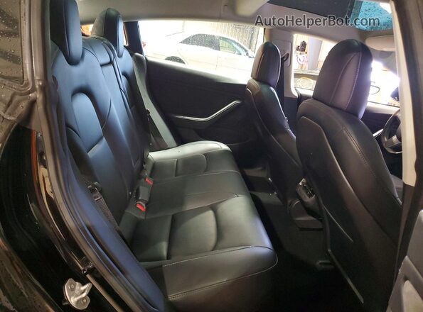 5YJ3E1EB6JF178691 2018 TESLA MODEL Black Вид задніх сидінь