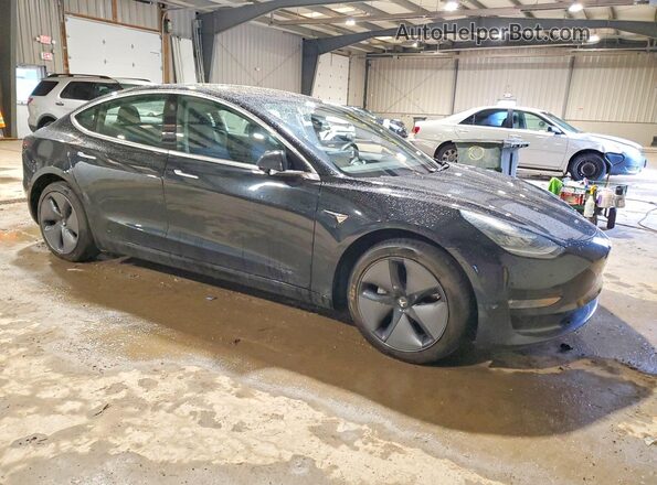 5YJ3E1EB6JF178691 2018 TESLA MODEL Black Передня права чверть