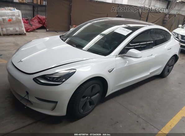 5YJ3E1EB6JF181431 2018 TESLA MODEL 3 White Передня ліва чверть