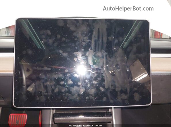 5YJ3E1EB6JF181431 2018 TESLA MODEL 3 White Вид задньої частини салону