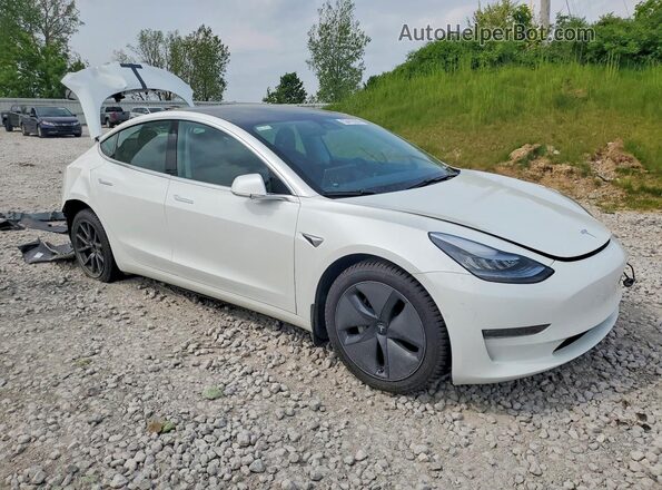 5YJ3E1EB6LF618332 2020 TESLA MODEL White Front right