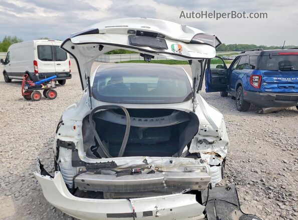 5YJ3E1EB6LF618332 2020 TESLA MODEL White Rear view