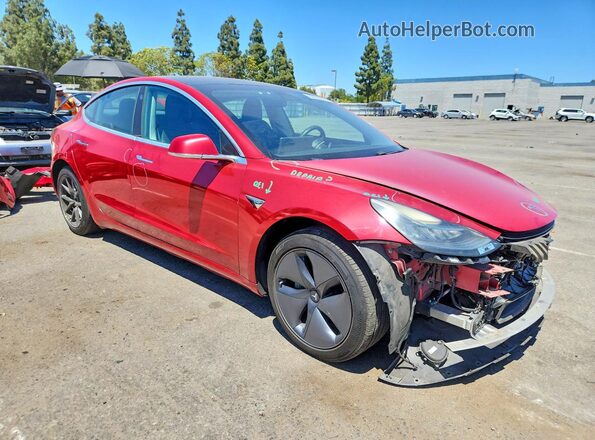 5YJ3E1EB6LF635809 2020 TESLA MODEL Red Front right