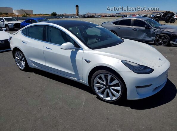 5YJ3E1EB6LF742343 2020 TESLA MODEL White Front right