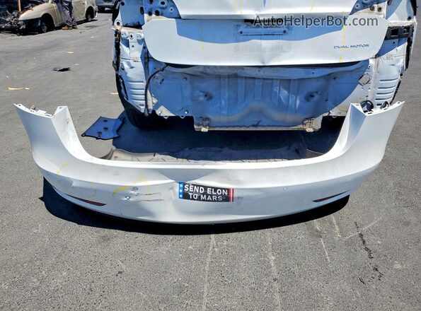 5YJ3E1EB6LF742343 2020 TESLA MODEL White Engine compartment view