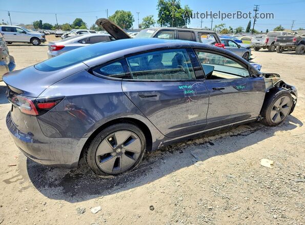 5YJ3E1EB6MF054506 2021 TESLA MODEL Gray Tył prawy