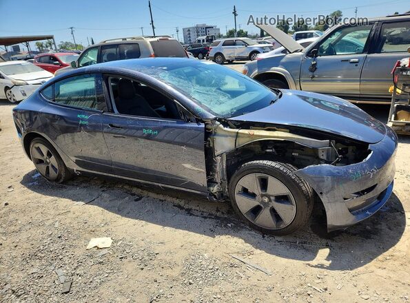 5YJ3E1EB6MF054506 2021 TESLA MODEL Gray Przód prawy