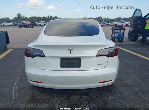 5YJ3E1EB6NF269353 2022 TESLA MODEL 3 White 