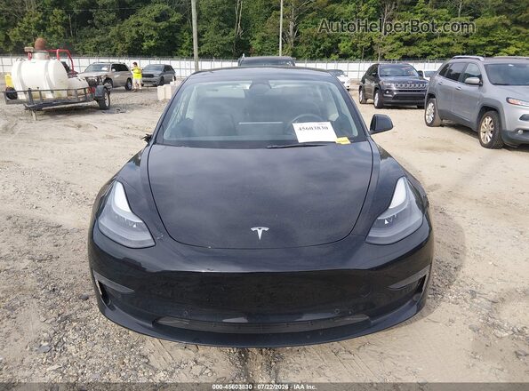 5YJ3E1EB6NF311486 2022 TESLA MODEL 3 Черный Вид щитка приборов