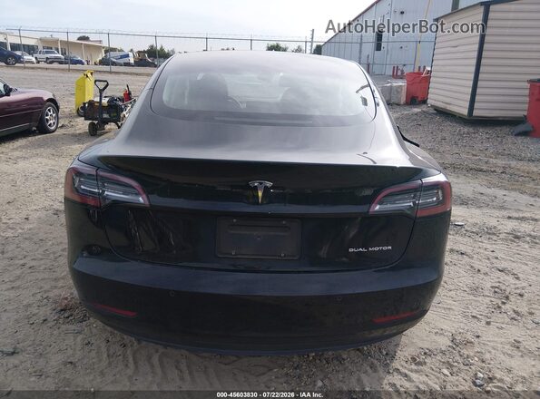 5YJ3E1EB6NF311486 2022 TESLA MODEL 3 Черный 