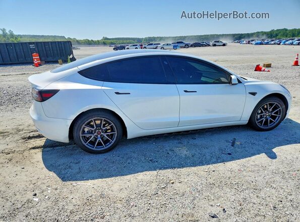 5YJ3E1EB6NF344911 2022 TESLA MODEL White Tył prawy