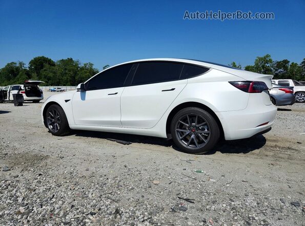 5YJ3E1EB6NF344911 2022 TESLA MODEL White Tył lewy