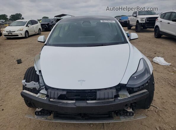 5YJ3E1EB6PF393576 2023 TESLA MODEL Белый Вид спереди
