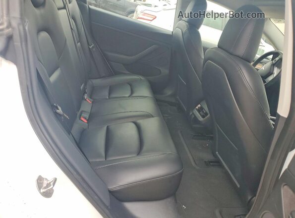 5YJ3E1EB6PF393576 2023 TESLA MODEL Белый Вид задних сидений