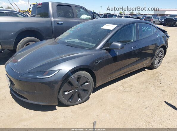 5YJ3E1EB6RF833766 2024 TESLA MODEL 3 Black Przód lewy