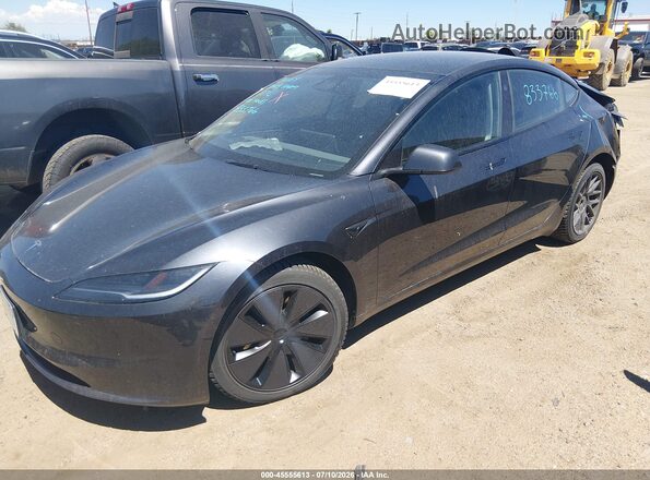 5YJ3E1EB6RF833766 2024 TESLA MODEL 3 Black Widok zestawu wskaźników