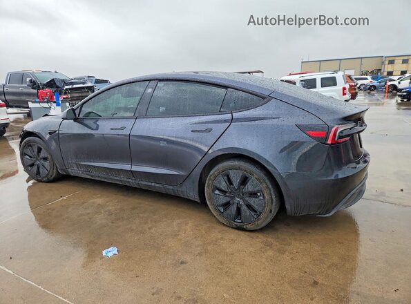 5YJ3E1EB6RF860580 2024 TESLA MODEL Черный Задняя левая четверть