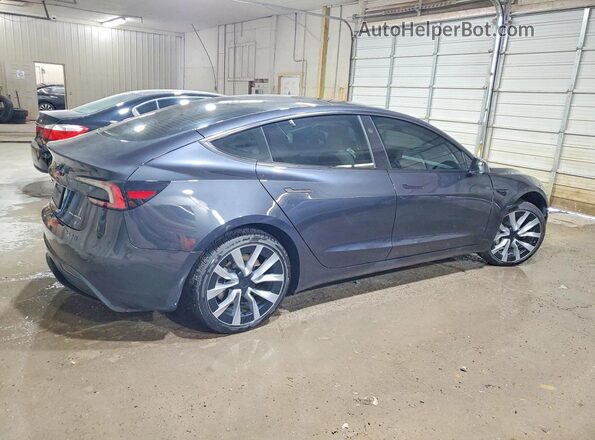 5YJ3E1EB6SF053420 2025 TESLA MODEL Gray Tył prawy