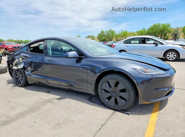 5YJ3E1EB6SF054356 2025 TESLA MODEL Gray Delantero derecho