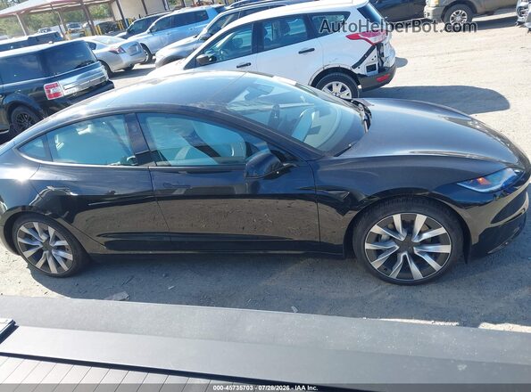 5YJ3E1EB6SF081993 2025 TESLA MODEL 3 Black Rear interior view