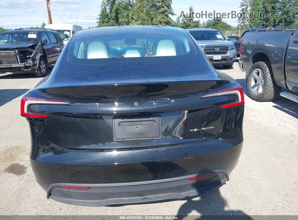 5YJ3E1EB6SF081993 2025 TESLA MODEL 3 Black 