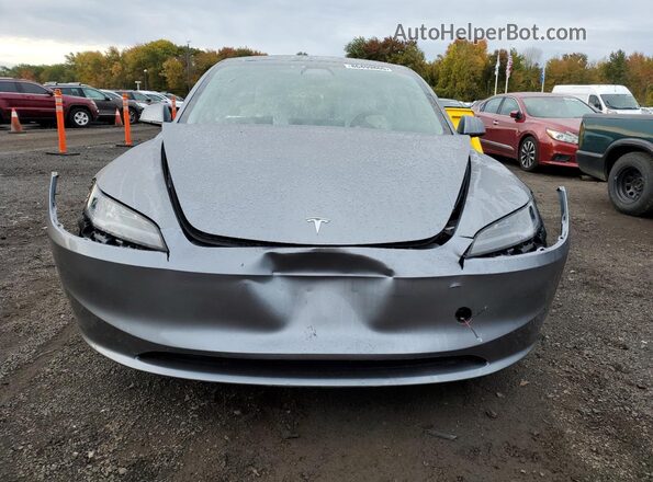 5YJ3E1EB6SF896470 2025 TESLA MODEL Gray Front view