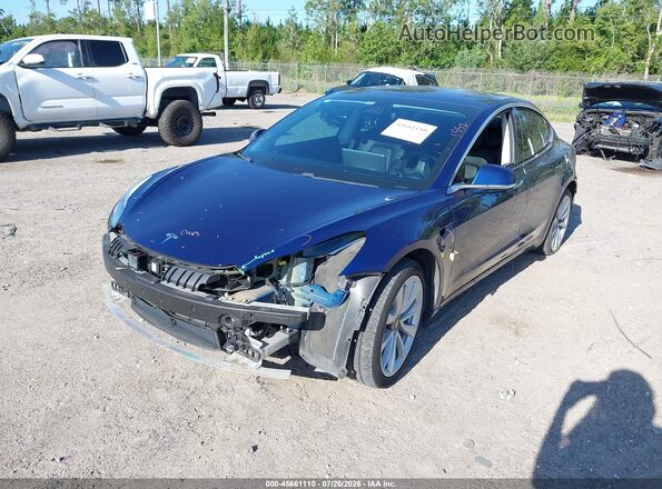 5YJ3E1EB7JF088157 2018 TESLA MODEL 3 Синий Передняя левая четверть