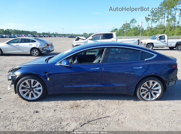 5YJ3E1EB7JF088157 2018 TESLA MODEL 3 Синий Панорамный вид салона 360°