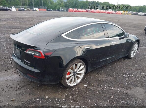5YJ3E1EB7KF441580 2019 TESLA MODEL 3 Black Rear right