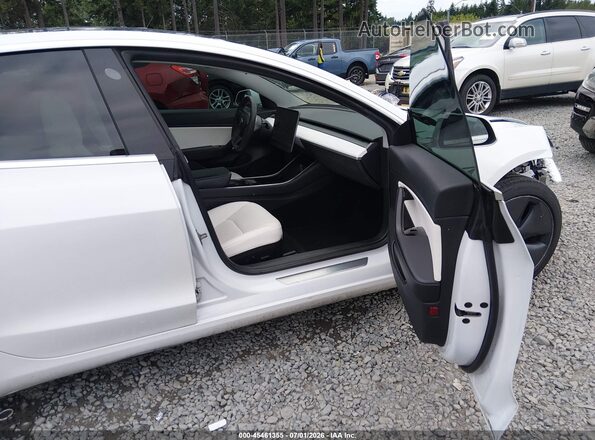 5YJ3E1EB7KF494425 2019 TESLA MODEL 3 White Սալոնի դիմացի տեսք