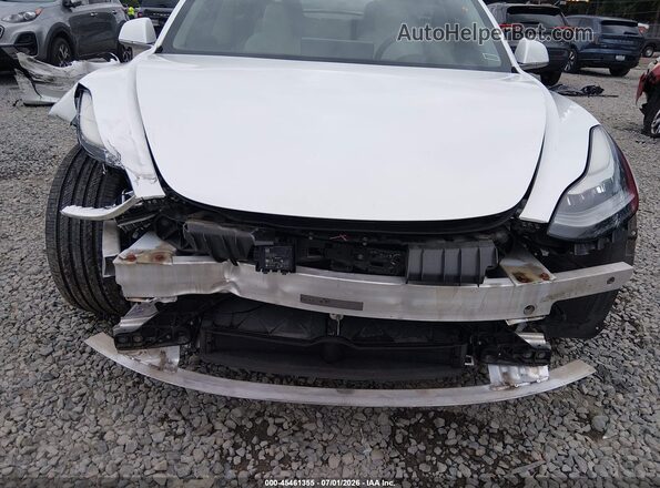 5YJ3E1EB7KF494425 2019 TESLA MODEL 3 White Դիմացի տեսք