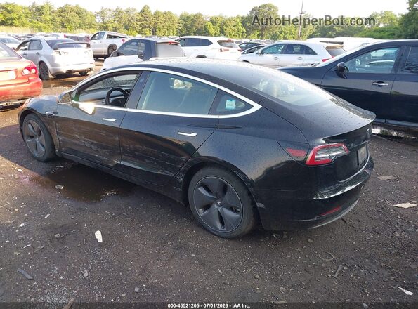 5YJ3E1EB7KF497048 2019 TESLA MODEL 3 Black Հետևի ձախ