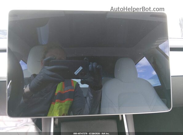 5YJ3E1EB7KF522112 2019 TESLA MODEL 3 Blue Հետևի նստատեղերի տեսք
