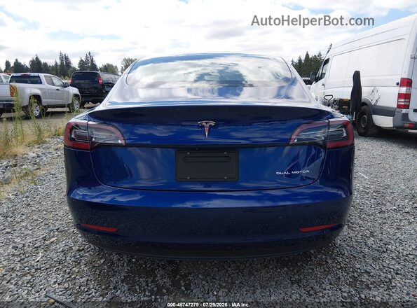 5YJ3E1EB7KF522112 2019 TESLA MODEL 3 Blue 