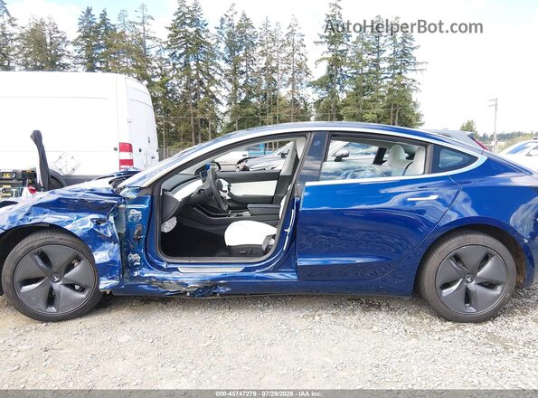5YJ3E1EB7KF522112 2019 TESLA MODEL 3 Blue 