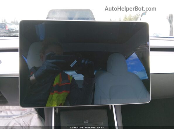 5YJ3E1EB7KF522112 2019 TESLA MODEL 3 Blue 