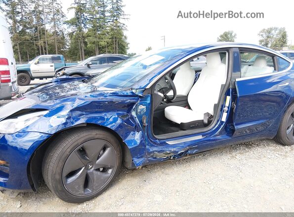 5YJ3E1EB7KF522112 2019 TESLA MODEL 3 Blue 