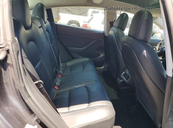 5YJ3E1EB7LF620137 2020 TESLA MODEL Серый Вид задних сидений