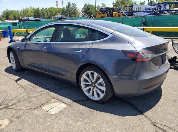 5YJ3E1EB7LF620137 2020 TESLA MODEL Серый Задняя левая четверть
