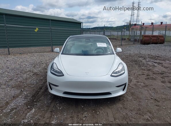 5YJ3E1EB7LF791342 2020 TESLA MODEL 3 Белый Вид щитка приборов