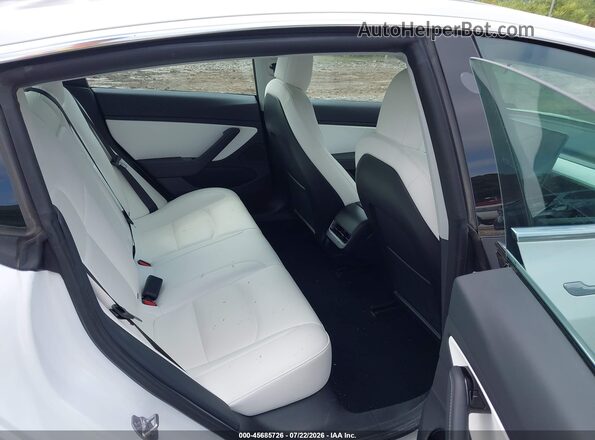 5YJ3E1EB7LF791342 2020 TESLA MODEL 3 Белый Вид наклейки с VIN-кодом