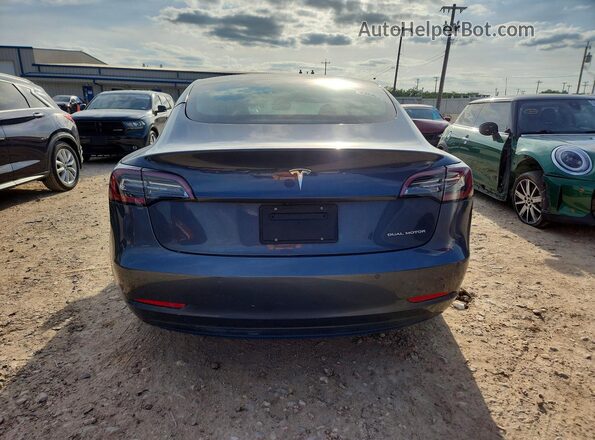 5YJ3E1EB7MF973866 2021 TESLA MODEL Charcoal უკანა ხედი